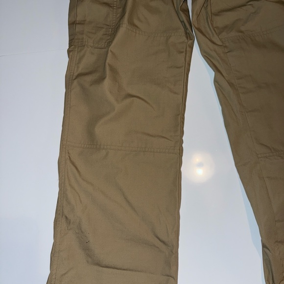 5.11 Tactical Series Womens Pants Size 12 Beige Cargo Ripstop Canvas Taclite Pro - Picture 2 of 10